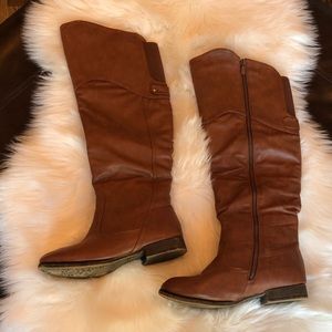 Brown Tall Boots - excellent condition